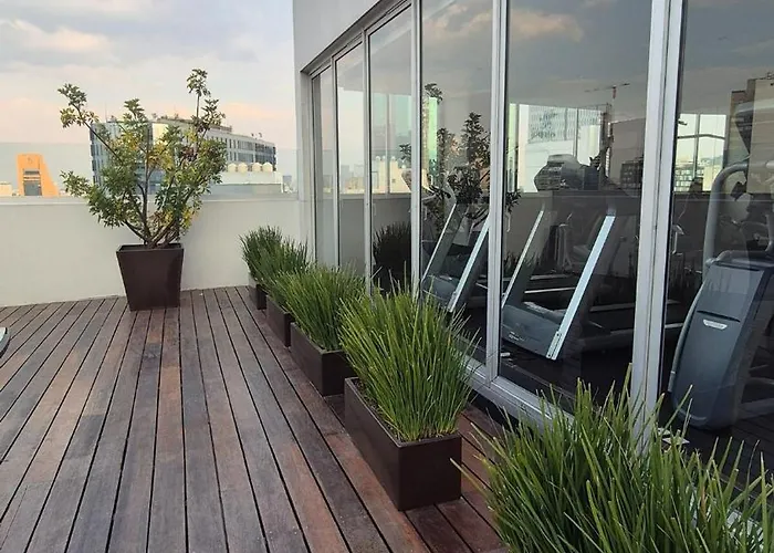 Luxurious Penthouse Loft With Amazing Views Of Polanco Apartamento